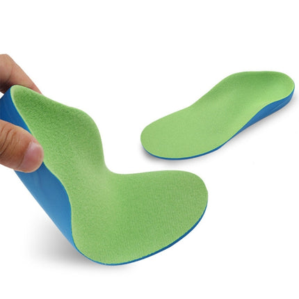 Children PU XO Leg Corrective Insole, Size: 21cm, Size: 21cm
