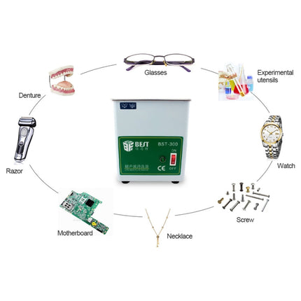 BEST 1.8L Practical Portable Ultrasonic Cleaner (Voltage 220V)