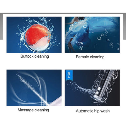 Universal Bathroom Automatic Flushing Drying Massage Intelligent Toilet Cleaner Cover
