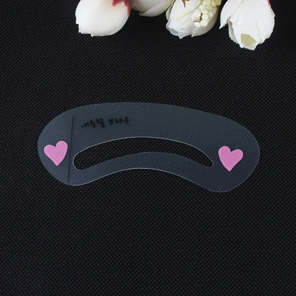3 in 1 Eyebrow Stencil Shape Template Tools