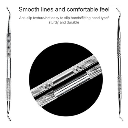 2 in 1 Nail Clipper for Paronychia Stainless Steel Olecranon Nail Nipper & Ingrown Nail Lifter