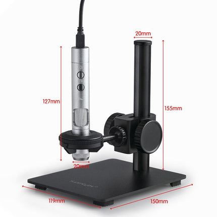 Supereyes B011 HD Digital Electronic Microscope Industrial Mobile Phone Repair Magnifying Glass, B011