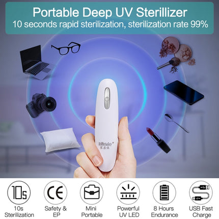 Portable UVC LED Light Sterilizer Disinfection Stick Lamp
