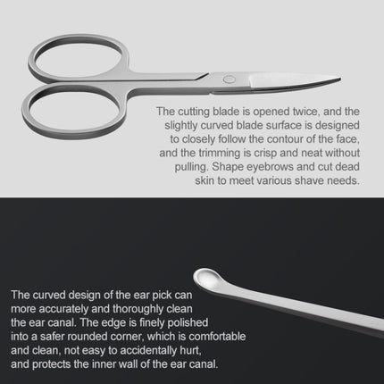 Original Xiaomi Mijia Five-piece Nail Clippers