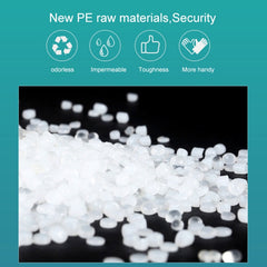 100 PCS Disposable PVC Examination Gloves Household Transparent Touchable Protective Gloves, Size: L, 100 PCS L