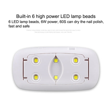 SUN mini 2 6W UV + LED USB Nail Lamp Fingernail Gel Curing Dryer