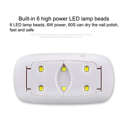 SUN mini 2 6W UV + LED USB Nail Lamp Fingernail Gel Curing Dryer