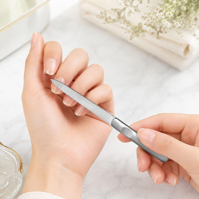 Stainless Steel Polished Nail File, Length : 95mm, Length : 95mm