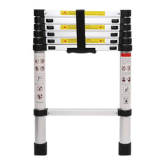Multifunctional Thickened Aluminum Alloy Single-sided Telescopic Ladder, Size: 2m, Size: 2m