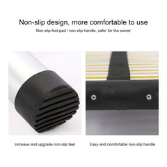 Multifunctional Thickened Aluminum Alloy Single-sided Telescopic Ladder, Size: 2m, Size: 2m