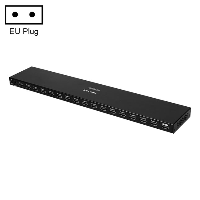 Measy SPH116 1 to 16 4K HDMI 1080P Switch Simultaneous Display Splitter, 1 to 16, EU Plug, 1 to 16, UK Plug, 1 to 16, US Plug, 1 to 16, AU Plug