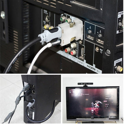 HDMI Female to VGA Male Converter with Audio Output Adapter for Projector, Monitor, TV Sets, HDMI to VGA+Audio