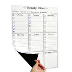 Weekly Plan / White