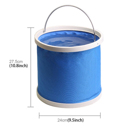 KANEED 11 Liter/2.9 Gallon Oxford Cloth Scalable Foldable Convenient Water Bucket for Camping/Car Washing/ Fishing/Hiking/Beach, Random Color Delivery, Scalable Foldable Convenient Water Bucket, UK Stock Scalable Foldable Convenient Water Bucket       ...