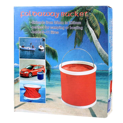 KANEED 11 Liter/2.9 Gallon Oxford Cloth Scalable Foldable Convenient Water Bucket for Camping/Car Washing/ Fishing/Hiking/Beach, Random Color Delivery, Scalable Foldable Convenient Water Bucket, UK Stock Scalable Foldable Convenient Water Bucket       ...