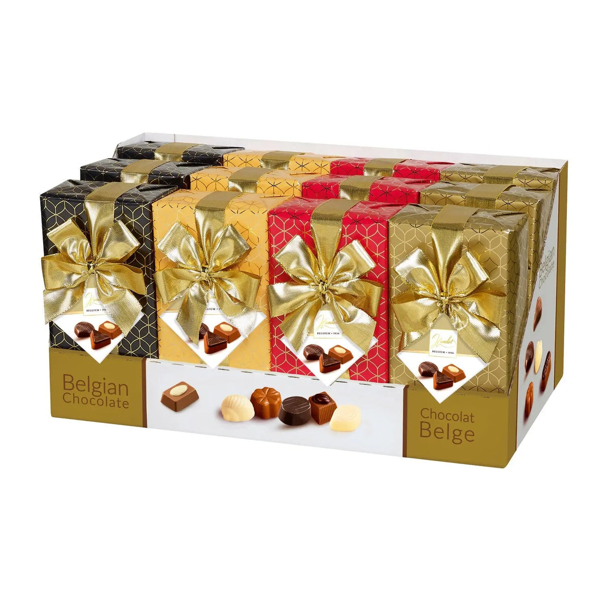 Hamlet Collection wrapped ballotins of assorted Belgian chocolates