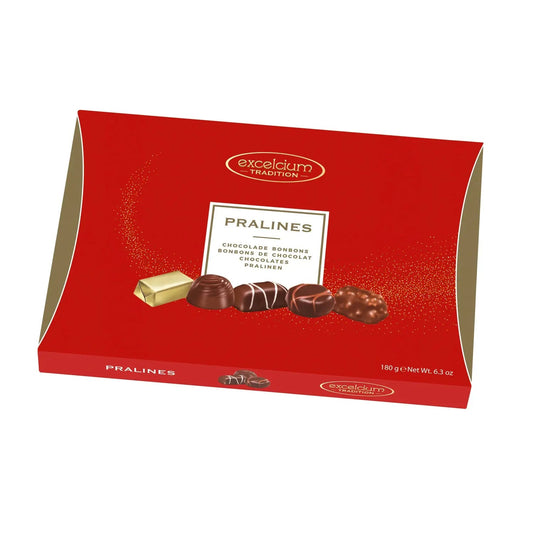 Excelcium assorted pralines in red gift box