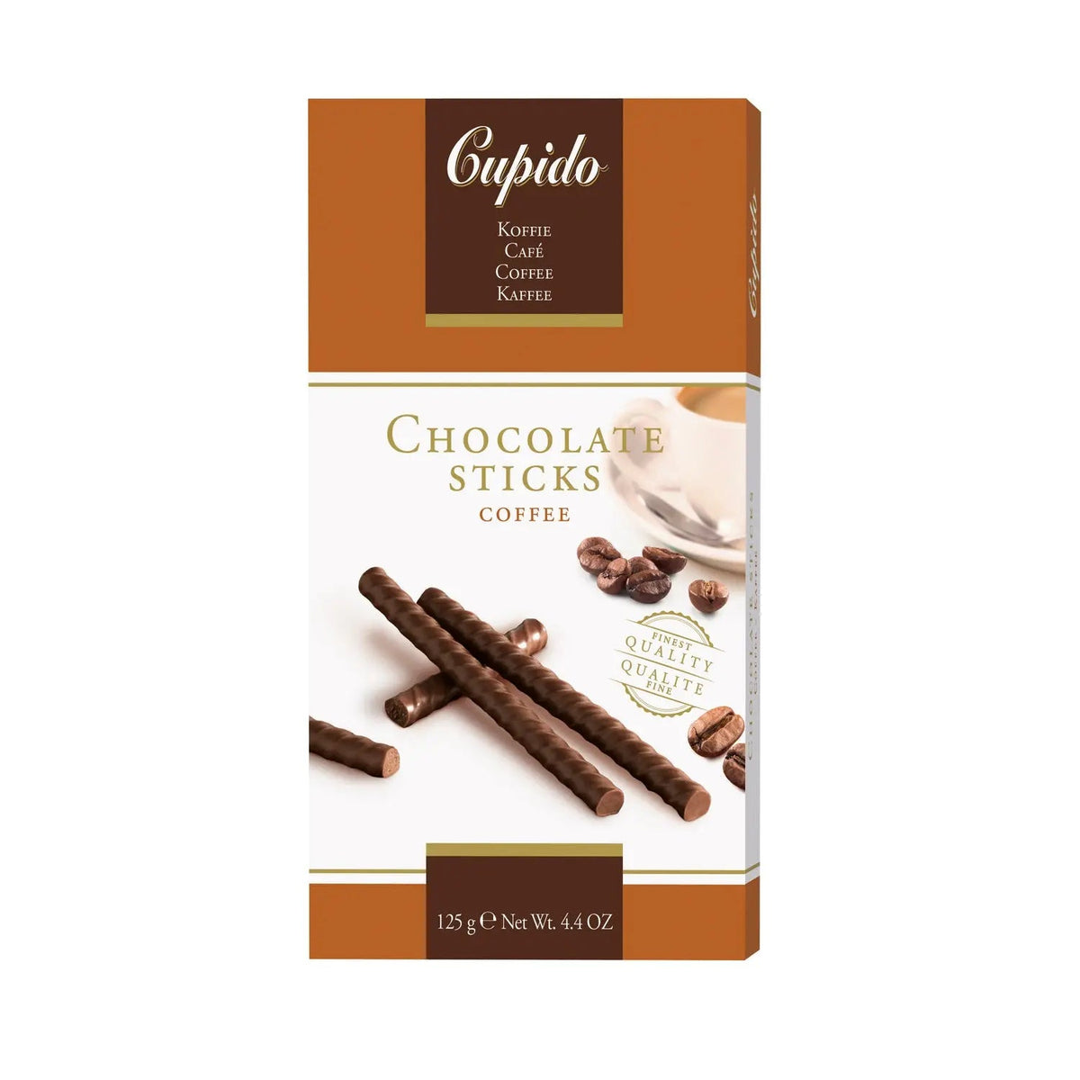 Cupido dark chocolate coffee sticks