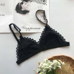 SP&CITY Summer Sexy Lace Tube Top Women Hollow Out Bralette Thin Chest Girl  Bras Seamless Transparent Lingerie French Underwear