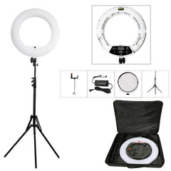Yidoblo FD-480 18" Dimmable LED Ring lamp Kit 96W LED makeup Tattoos Light Lamp Ring light + stand (2M)+ handbag