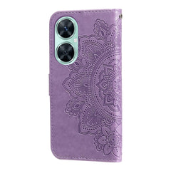 For Huawei nova 11i / Maimang 20 5G / Enjoy 60 Pro 7-petal Flowers Embossing Leather Phone Case