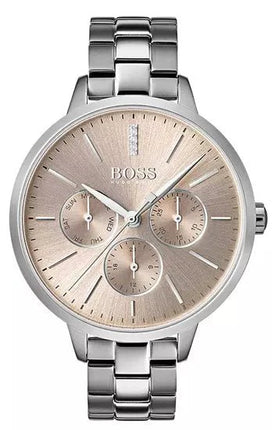 Hugo Boss Women's 1502421 Symphony Rose Gold-Tone Stainless Steel Watch