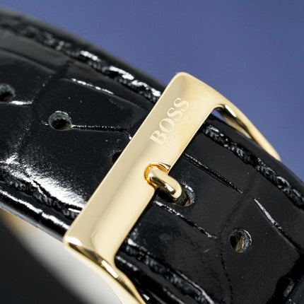 Hugo Boss Watch Classic Gold Plate White HB1513020