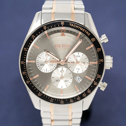 Hugo Boss Men's Watch Chronograph Trophy Grey HB1513634