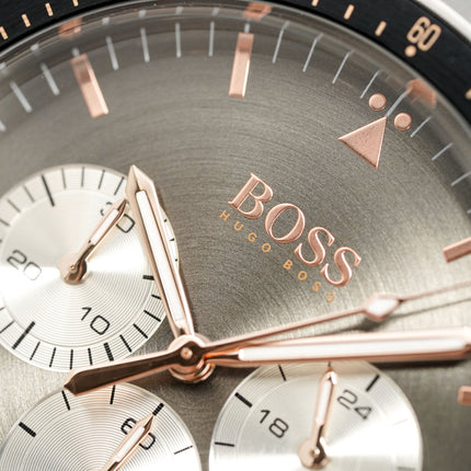 Hugo Boss Men's Watch Chronograph Trophy Grey HB1513634
