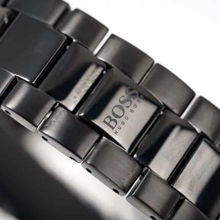 Hugo Boss Men's Watch Chronograph Ikon Black PVD HB1512961