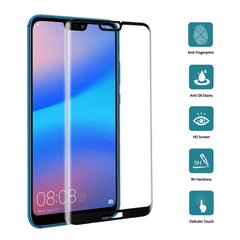 For Huawei P20 Lite 0.3mm 9H Surface Hardness 3D Full Screen Tempered Glass Film, For P20 Lite