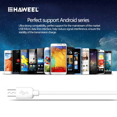 For Galaxy, Huawei, Xiaomi, LG, HTC and other Android Smart Phones, Micro USB 2m