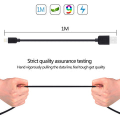 HAWEEL 1m High Speed 35 Cores 8 Pin to USB Sync Charging Cable for iPhone, iPad