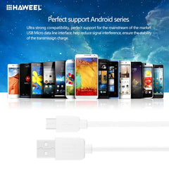 HAWEEL 1m High Speed 35 Cores Micro USB to USB Data Sync Charging Cable