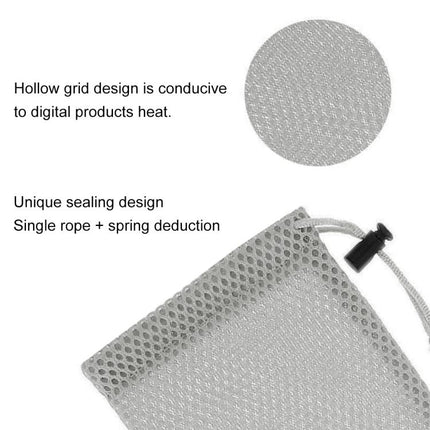 HAWEEL Pouch Bag for Smart Phones, Power Bank and other Accessories, Size up to 5.5 inch, 5.5 inch Grey, 5.5 inch Black