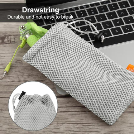 HAWEEL Pouch Bag for Smart Phones, Power Bank and other Accessories, Size up to 5.5 inch, 5.5 inch Grey, 5.5 inch Black