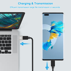 HAWEEL USB-C / Type-C Female to USB 2.0 Male Aluminum Alloy Adapter, Support Charging & Transmission Data, Type-C Adapter