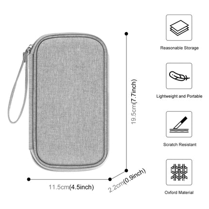 HAWEEL Electronic Organizer Storage Bag for Cellphones, Power Bank, Cables, Mouse, Earphones, Digital Organizer