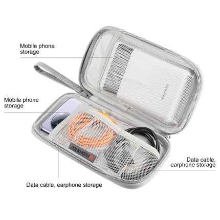 HAWEEL Electronic Organizer Storage Bag for Cellphones, Power Bank, Cables, Mouse, Earphones, Digital Organizer