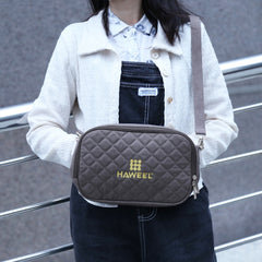 HAWEEL Messenger Shoulder Small Bag Digital Tablet Phone Warmer Storage Bag with Hand Warmer