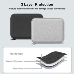 HAWEEL Watch Band Organizer Box Earphones / U Disk / Digital Cable Storage Case