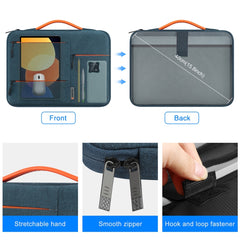 HAWEEL 14.0 inch-15.0 inch Laptop Sleeve Case Zipper Briefcase Handbag For Macbook, Samsung, Lenovo Thinkpad, Sony, DELL Alienware, CHUWI, ASUS, HP Laptops