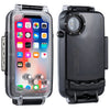 For iPhone X / XS HAWEEL 40m/130ft Diving Case, Photo Video Taking Underwater Housing Cover, For iPhone X