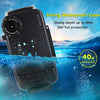 For iPhone X / XS HAWEEL 40m/130ft Diving Case, Photo Video Taking Underwater Housing Cover, For iPhone X