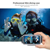 For iPhone X / XS HAWEEL 40m/130ft Diving Case, Photo Video Taking Underwater Housing Cover, For iPhone X