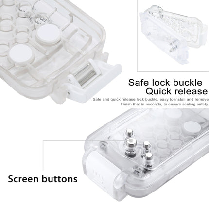 For iPhone X / XS HAWEEL 40m/130ft Diving Case, Photo Video Taking Underwater Housing Cover, For iPhone X