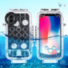 For iPhone X / XS HAWEEL 40m/130ft Diving Case, Photo Video Taking Underwater Housing Cover, For iPhone X