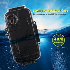 HAWEEL 40m/130ft Waterproof Diving Case for Huawei P20, Photo Video Taking Underwater Housing Cover, For Huawei P20