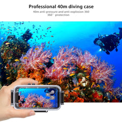 HAWEEL 40m/130ft Waterproof Diving Case for Huawei P20, Photo Video Taking Underwater Housing Cover, For Huawei P20