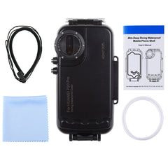 HAWEEL 40m/130ft Waterproof Diving Case for Huawei P20 Pro, Photo Video Taking Underwater Housing Cover, For Huawei P20 Pro